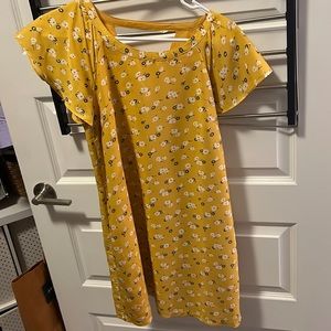 Abercrombie Yellow Floral Dress